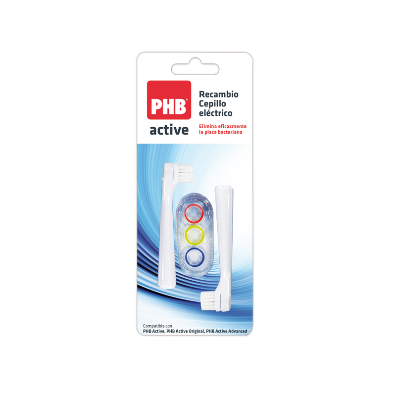 Recambio Cepillo eléctrico PHB® Active